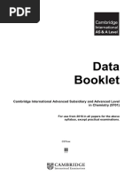 Data Booklet