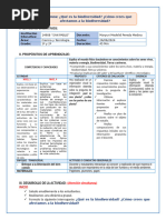 Biodiversidad y Su Vulnerabilidad