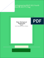 Immediate Download Basic Mechanical Engineering RGVP 2011 Fourth Edition BE 203 P. K. Nag Ebooks 2024