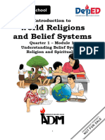 Introduction To World Religion and Beliefs