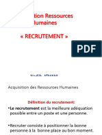 RECRUTEMENT