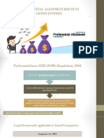 Preferential Allotment