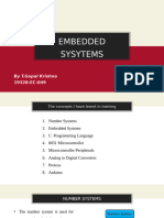 Embedded Systems Training Report