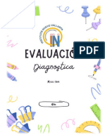 Evaluacion Diagnostica 4grado 2024 2025