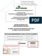 Matriz Abastecimiento de Agua