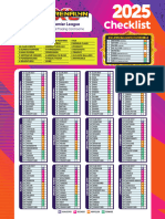 PL AXL 2025 Checklist