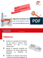 TEMA 07 Segunda Condición de Equilibrio 2D y 3D