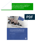 PDF The European Union and Its Eastern Neighbours Towards A More Ambitious Partnership 1st Edition Elena Korosteleva Download