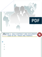 C2. Sale Contract and Docs in Trade Finance