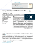 4 Cycle-Based Signal Timing With Traffic Flow Prediction For Dynamic Environment