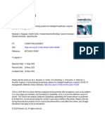 Aspects of Nano-Enabling Biosensing Systems For Intelligent Healthcare Towards