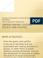 Ucsp Politics 1