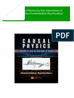 (FREE PDF Sample) Causal Physics Photons by Non Interactions of Waves 1st Edition Chandrasekhar Roychoudhuri Ebooks