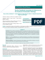 Development of an Effective Triantibiotic Formulation for Enterococcus Faecalis in the Treatment of Endodontic Pathology