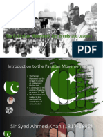 The Pakistan Movement: Key Events and Leaders