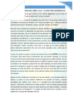 Informe de Lectura Del Libro 1 Clic Clave para Internautas