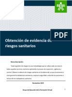 CFA - 03 - 231100 - Obtención de Evidencia Riesgo Sanitario