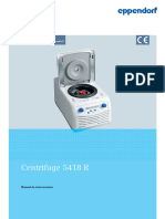 Centrifugation - Operating Manual - Centrifuge 5418R Compliant 2017 746 EC