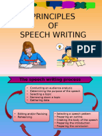 Lesson 3principles of Speech Writing