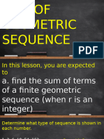 Q1 LESSON 7 Sum of Geometric Sequence