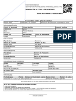 Renovacion Cedula Extranjero