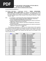 SIM Card Recharge - Instructions To HMs 115 IFP Schools