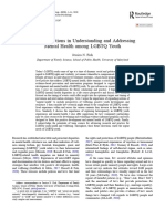 Future Directions in Understanding and Addressing Mental Health Among LGBTQ Youth