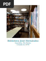 PARCIAL 2 COMUNICACION ESTIGARRIBIA ERIKA Biblioteca José Hernáandez