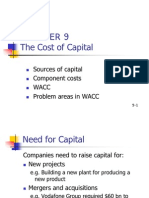 Chapter 9 Cost of Capital