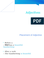 ADJECTIVES