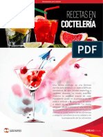 Recetas en Cocteleria