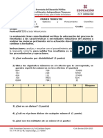 Segundo Primer Trimestree