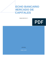 Derecho Bancario Y Mercado de Capitales: Trabajo Practico #1