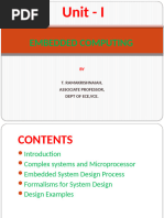 Unit I Part 1 Introduction Design Methodologies