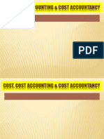 COSTING Chapter 1 Basics of Costing