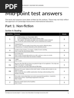 LS English 9 Mid Point Test Answers Editable