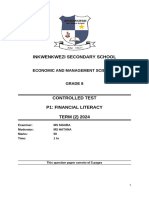 Grade 8 - June 2024 - QP - Paper 1