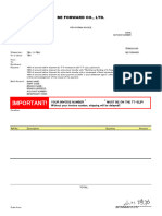 Proforma Invoice and Purchase Agreement No.3066648