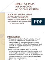 Guidance Material For eVTOL Certification - DGCA