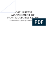 Postharvest Management of Horticultural Crops: Practices For Quality Preservation