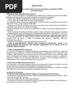 Anexo Unico - Ingreso A La Docencia 2025 Educación Especial, Mendoza, Argentina