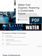 Water Fuel Engines Powering 