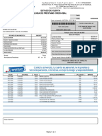 Estado de Cuenta Línea de Préstamo Credi-Real: Saldo Anterior $45,129.46