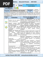 2do Grado Noviembre - 04 Una Biblioteca de Empatía (2024-2025)