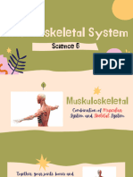 LESSON 4 Musculoskeletal System