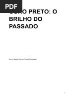 Ouro Preto - o Brilho Do Passado