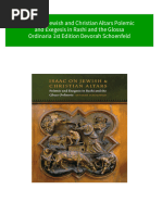 Isaac On Jewish and Christian Altars Polemic and Exegesis in Rashi and The Glossa Ordinaria 1st Edition Devorah Schoenfeld