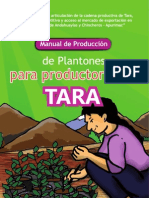 ASOCIACION BENEFICA PRISMA Tara Apurimac Manual de Produccion de Plantones