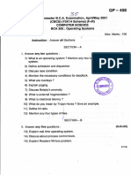 35 Operating Systems - April May 2021 (F+R CBCS Y2K14)