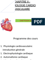 Physiologie Cardio Vasculaire Introduction 1